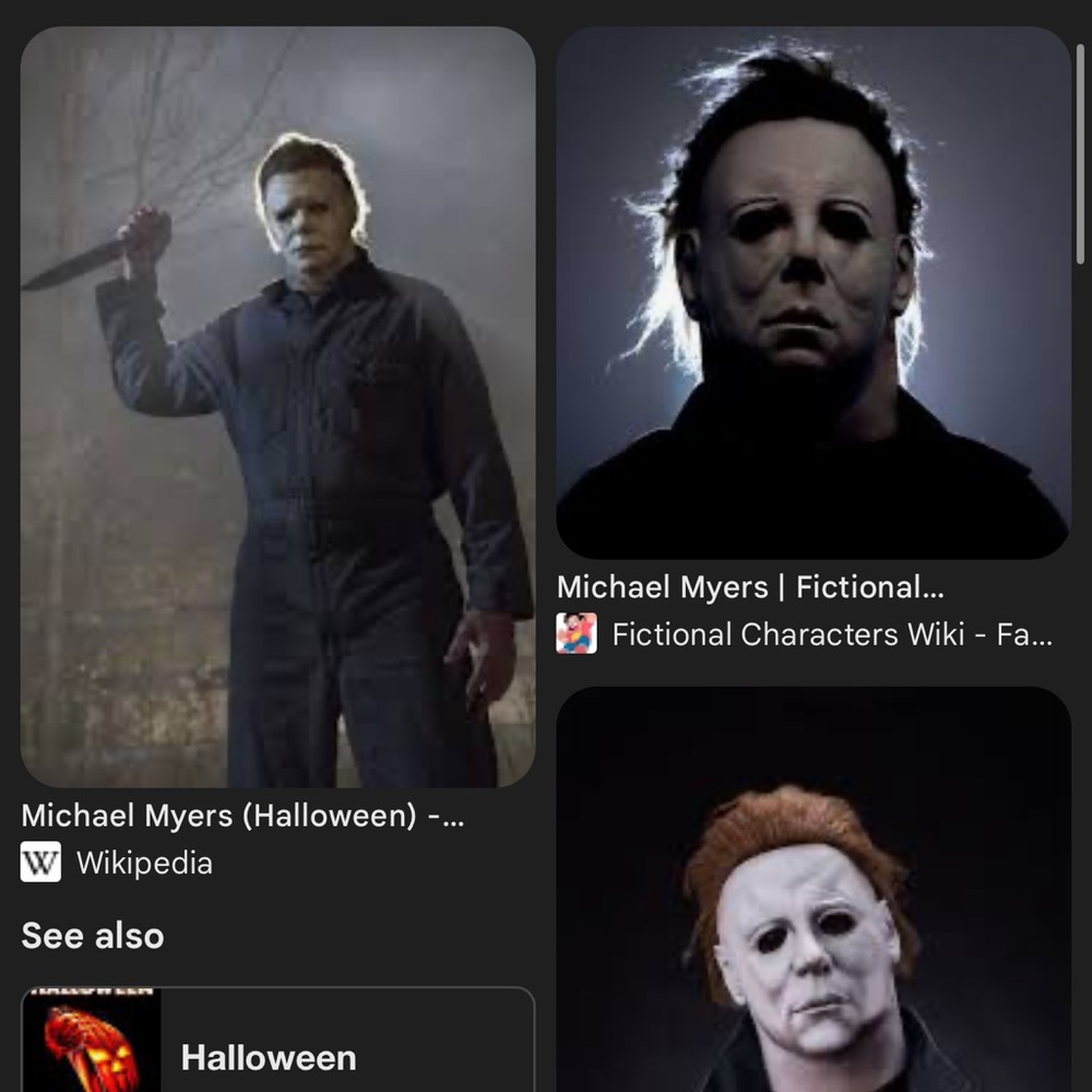 Michael Myer’s Halloween Mask